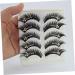 5 Pairs diamond eyelashes false lash extensions performance eyelash women eyelash rhinestone eyelashes natural fake lashes cosplay eyelash decorate make up artificial fiber - Buy Online on GoSupps.com