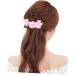 Angoily Pearl Tiara Hawaiian Plumeria Hair Side Comb Pearl Hair Barrettes Pearls Flower Hair Side Comb Pearl Hair Comb French Comb Bridal Headdress Bride Accessories Wedding - Buy Online on GoSupps.com