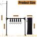 Folding Camping Hanging Rack | Portable Collapsible Lantern Stand Pole Holder - Buy Online on GoSupps.com