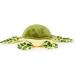 Zappi Co 100% Recycled Plush Green Sea Turtle Toy - Eco-Friendly Stuffed Animal Collection for Newborns (30cm) - Buy Online on GoSupps.com