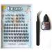 DIY Lash Extension Kit 118Pcs Lash Clusters Eyelashes Glue Tweezers Kit Individual Lash extensions at home 40Pcs Lower Lashes Easy Wear Reusable Soft Eyelashes Natural Look Faux Mink Cluster Lashes Mix Length (Style B)