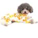 Zunea Soft Cotton Overall for Small Dogs - Enchanting Yellow Duck Romper Pajama Clothing for Pets & Puppies (Pack of 1) - Buy Online on GoSupps.com