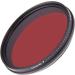 FOTGA 72mm Adjustable Infrared IR Pass X-Ray Lens Filter - 530nm to 750nm Optical Glass - Buy Online on GoSupps.com