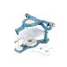 Magnetic anatomical articulator for prostheses adjustable articulators dental laboratory devices easy to use for learning in the dental laboratory.
