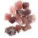 Natural Crystal Rough Natural Crystals and Stones Natural Raw Gemstone Red Strawberry Quartz Crystal Material Stone 300g for Decoration QINTINYIN - Buy Online on GoSupps.com