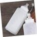 Alipis 2pcs Squeeze Sauce Bottle Squeeze Bottles Travel Containers for Liquids Kitchen Supplies re-usable - Buy Online on GoSupps.com