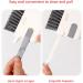 Christol Cleaning Scrub Brush Professional for Window Door Track and Deep Cleaning Durable Yellow - Buy Online on GoSupps.com