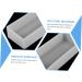 COHEALI 6 Pcs Resin Table Mold Silicone Molds Resin Crafts Epoxy Resin Molds Diy Craft Mold Household Props Whitex2pcs 10X10cmx2pcs - Buy Online on GoSupps.com