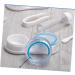 Buy HOMSFOU 6pcs Contact Lens Case Set | Durable Lens Holders with O-Ring - Perfect for Travel & Storage - Buy Online on GoSupps.com