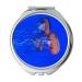 Mirror Compact Mirror animals jellyfishes ocean pocket mirror portable mirror