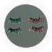 Beavorty 2 Pairs Fake eyelashes colored lash extensions glitter false eyelashes reusable black eyelashes adhesives false eyelashes 3D False Lash Luminous Eyelashes Christmas fiber Miss - Buy Online on GoSupps.com