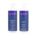 Hyaluronic Acid Pack 1L - Shampoo 1l and Hair Mask 1l with Hyaluronic Acid from Valquer Laboratories.