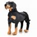 Dog Knee Brace Dog Rear Hind Leg Joint Brace Pet Dog Double Hind Leg Brace Support Belt for Heals Prevents Injuries Sprains Protects Wounds. B X-Small