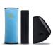 URAQT Car Seat Belt Pad Seatbelt Pillow with Kids Seatbelt Adjuster 3pcs/Set Comfortable Car Seat Belt Cover Shoulder Pads for Kids and Adults Blue