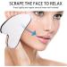 Stainless Steel Gua Sha Facial Tools with Travel Pouch - Metal Gua Sha Massage Tool for Face and Body Sculpting and Jawline Contouring - Buy Online on GoSupps.com