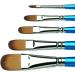 Winsor & Newton Cotman Water Colour Brush 3/8 One Stroke Flat 666 - High-Quality Watercolor Brush - Buy Online on GoSupps.com