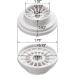 OIIKI 4 Pack Spool Pin Caps for Singer Sewing Machine 2000-9000 Series - Buy Online on GoSupps.com