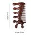Portable Antistatic Scalp Massager & Comb | Handmade Tool to Prevent Hair Loss - Ideal for Head Neck & Shoulders - Buy Online on GoSupps.com