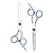 Hairdressing Scissors Jiasoval Professional 6 Inch Haircut Scissor & Thinning Scissors Set Hair Cutting Kit Haircut Beard Trimming Shaping Grooming for Men Women Children Pets Home Salon Barber