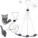 MagiDeal Interactive Plush Mouse Toy for Kittens - Funny Hanging Door Catcher - Buy Online on GoSupps.com
