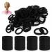 30 Pieces Hair Elastics Coloured Hair Elastics Hair Ties for Women for Women or Girls Mixed Colors Seamless Cotton Thick Hair Elastics Premium Cotton