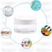 12PCs Clear Mini Plastic Containers - 100ml/80g Empty Small Cans for Creams DIY & Roben Cosmetics - Wide Mouth with Lid - Buy Online on GoSupps.com