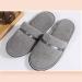 Buy Tianmao 5 Pairs Coral Fleece Closed Toe Hotel Slippers | Universal Size Gray | Perfect for Spa Parties & Travel - Buy Online on GoSupps.com