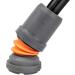 Flexyfoot 19mm Grey Shock Absorbing Walking Stick Ferrule - Buy Online on GoSupps.com
