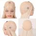RONGDUOYI 24 Inch Silver Grey Long Curly Lace Front Wig for Women - Pre Plucked Natural Hairline, Glueless Daily Wear Costume Wig - Buy Online on GoSupps.com