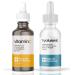 Face Serum Set Hydrating Hyaluronic Acid Serum and Vitamin C Face Serum - Pack of Two Anti Aging Facial Serum Kit 1 oz Each Vegan Cruelty Free & Fragrance Free