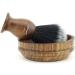 Haryali London Vintage Shaving Brush Set with Soap Bowl - Eco-Friendly Vegan Bristle - Men's Grooming Kit - Buy Online on GoSupps.com