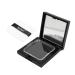 Instantly Hairline Powder Hair Root Touch Up Powder Conceal Receding Hairline Windproof Sweatproof Hair Root Concealer Professional Hairline Shadow Powder with Mirror and Puff (Black)
