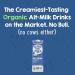 Organic Almond Milk Original - Dairy-Free Vegan Friendly, Non-GMO Certified - 33.8 Fl Oz (Pack of 6) - Buy Online on GoSupps.com