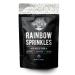 Keto Sprinkles, 6 oz. Larger Value Size, Dye Free, Non-GMO, Plant-Based, Vegan, Gluten Free, All Natural, No Artificial Coloring, Sugar Free Sprinkles, 1g Net Carb (Rainbow, Single Pack)