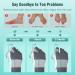 Tech Love Bunion Corrector for Men and Women - Adjustable Bunion Splint with Toe Straighteners, Silicone Pad, and Heel Strap - Buy Online on GoSupps.com