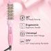 PHOEBE 1.25 Inch Curling Iron Brush - Ceramic Tourmaline Ionic Hair Curler for Long Medium Hair - Pink - Buy Online on GoSupps.com