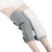 Starsouce 1 Pair Adult Long Thicken Wool Elastic Knee Brace Support Winter Adjustable Thermal Knee Warmer (Grey Medium) Medium Grey