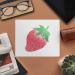 Buy 2 x Strawberry Microfiber Cleaning Cloths - Eco-Friendly & Versatile | International Shipping Available - Buy Online on GoSupps.com