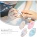 NOLITOY Nail Color Palette - 8 Pcs Resin Agate Nail Polish Palette | Assorted Colors | Perfect for Art & Design | International Shipping Available - Buy Online on GoSupps.com