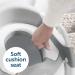 Adjustable Potty Training Ladder with Cushioned Seat - Collapsible, Non-Slip, Splash Guard - Jool Baby - Buy Online on GoSupps.com