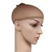 Blisstime Wig Cap Open End Mesh Net Liner Brown & Black (Pack of 12) - Buy Online on GoSupps.com