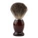 Razor brush roof hair men shaving brush with wooden handle facial beard hair cleaning shaving tool shaving razor brush soap foaming razor brush brown