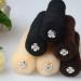 Black Hair Donut Hair Donut Bun Maker Hair Bun Shaper Hair Roll Tool Hair Bun Accessories for Women Nylon Hair Band with Buckle Lazy Hair Rings Tool - Buy Online on GoSupps.com