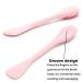 Rampula 2-in-1 Silicone Face Cleaning Brush & Mask Applicator | Peeling Makeup Removal Exfoliating Scrubber in Eucalyptus Green & Pink - Perfect for All Skin Types - Buy Online on GoSupps.com