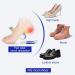 1 Pair Gel Heel Cups Plantar Fasciitis Inserts Pads for Heel Pain Bone Spur & Achilles Pain 40-45 (UK7.5-10) Blue - Buy Online on GoSupps.com