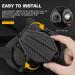Oarea Tactical Half Face Gas Mask - Respiratory Protection with Exchange Filter for Military Airsoft & Paintball - MA-119-BK - Buy Online on GoSupps.com