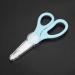 Fdit Portable Ceramic Baby Food Scissors Shears with Cover (Blue) - Buy Online on GoSupps.com