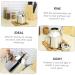 Zerodeko Sauce Pot Oil Bottles for Cooking Stainless Steel Oil Stainless Steel Pitcher with Lid Practical Seasoning Bottle Salad Oil Dispenser Kitchen Supplies Metal Household 14.5X12X8.5CM Silver - Buy Online on GoSupps.com