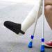 Gypsum Foot Cast Sock - Non-Slip Toe Cover with Quick Lock | Anti-Slip Plaster Sock for Men & Women - Ultimate Toe Protection & Comfort - Buy Online on GoSupps.com