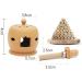 Moxibustion Box Chinese Moxa Sticks Burner Heating Acupuncture Point Reusable Self-Adhesive Moxa Roll Stick Holder for Joint Knee Pain Care - Buy Online on GoSupps.com